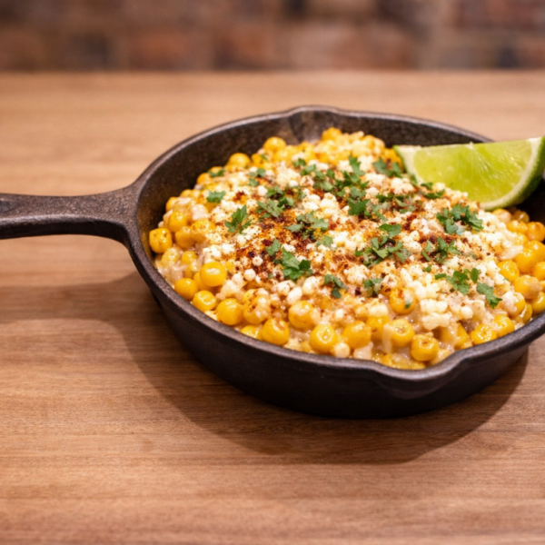 Mais mit Butter oder Käsegeschmack