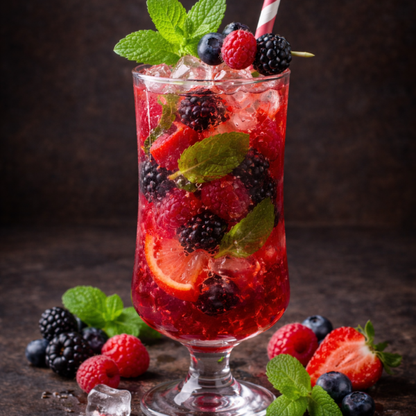 Alkoholfreier Red Mojito