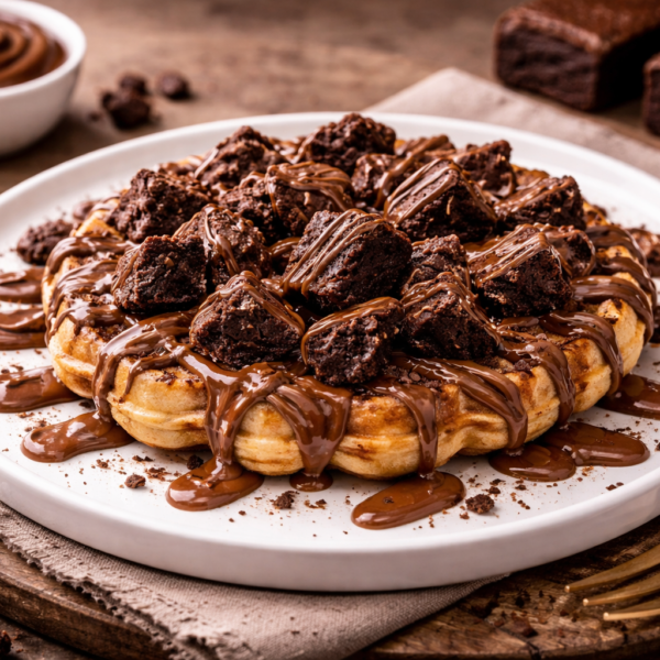 Mit Brownies & Nutella