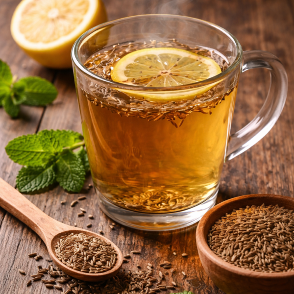 Kreuzkümmel mit Zitrone