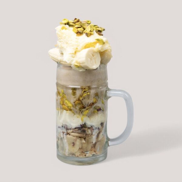 Arnold Power Qashatty (Schoko- oder  Bananen-Proteinshake)
